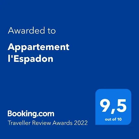 Apartment L'espadon *